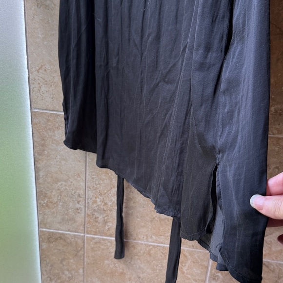 Anthropologie dRA Los Angeles Belted Midi Dress Henley Tunic Pockets Shirttail M - Picture 13 of 14